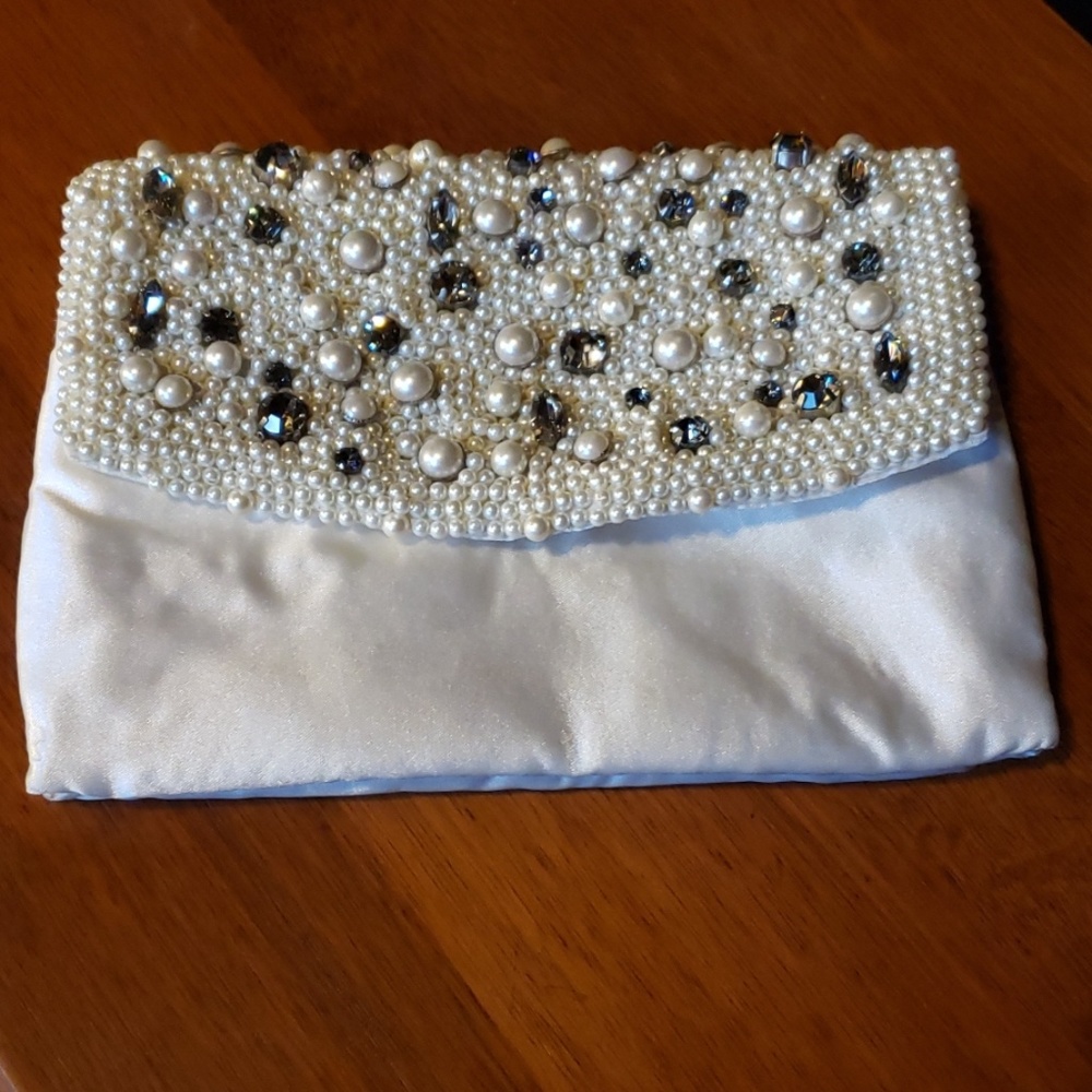 Ann Taylor Beaded Clutch